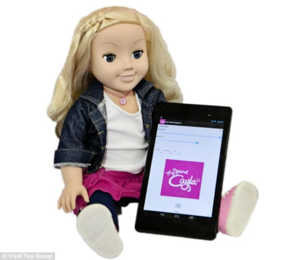 German regulators ban the My Friend Cayla doll fearing it is a surveillance device