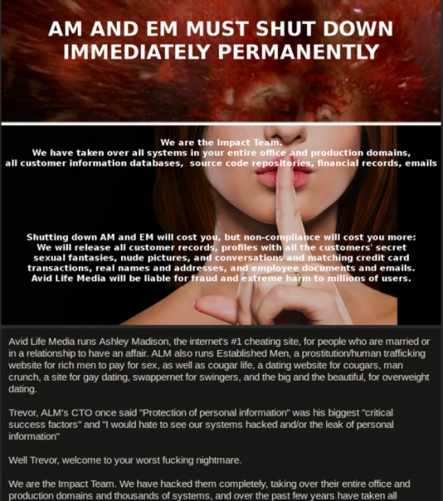 Ashley Madison agrees to an $11.2 Million settlement for a 2015 massive data breach