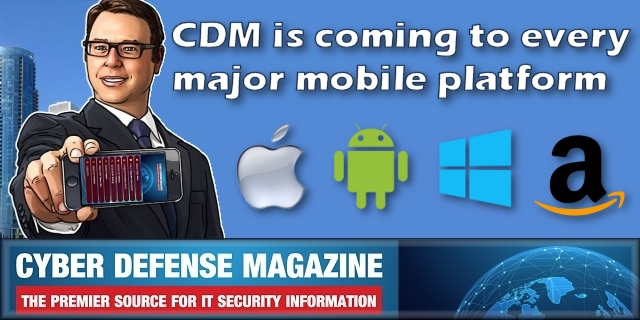 CDM Available on Mobile Platforms in January 2018