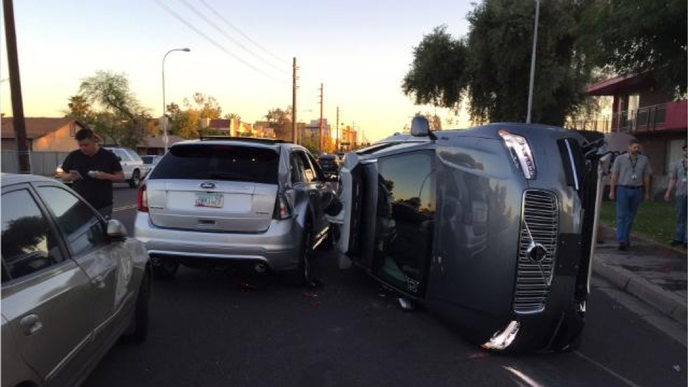 Uber Self-Driving Car struck and killed a woman in Tempe, Arizona