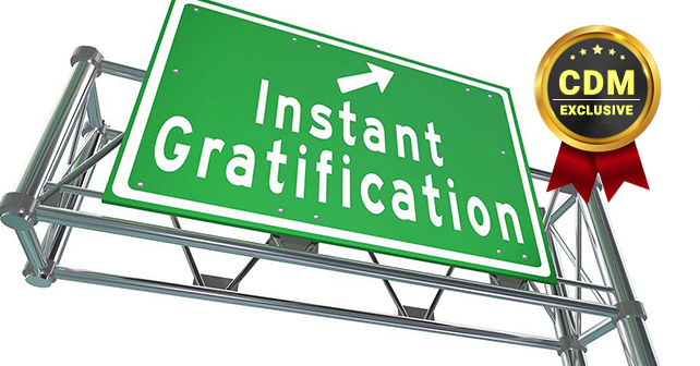 Security risks of the instant gratification culture