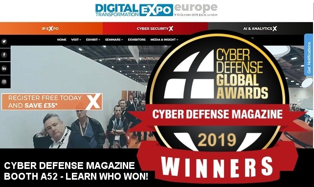 Cyber Defense Global Awards Coming to IPEXPO Europe 2019