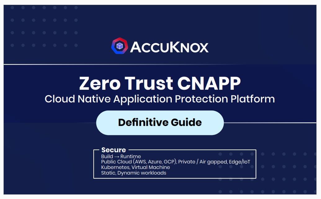 Free Zero Trust CNAPP Guide